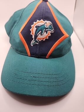 Miami Dolphins Teal Kids Baseball Cap - Team Logo Hat